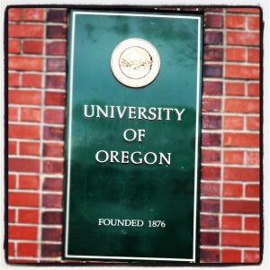 studying at UO